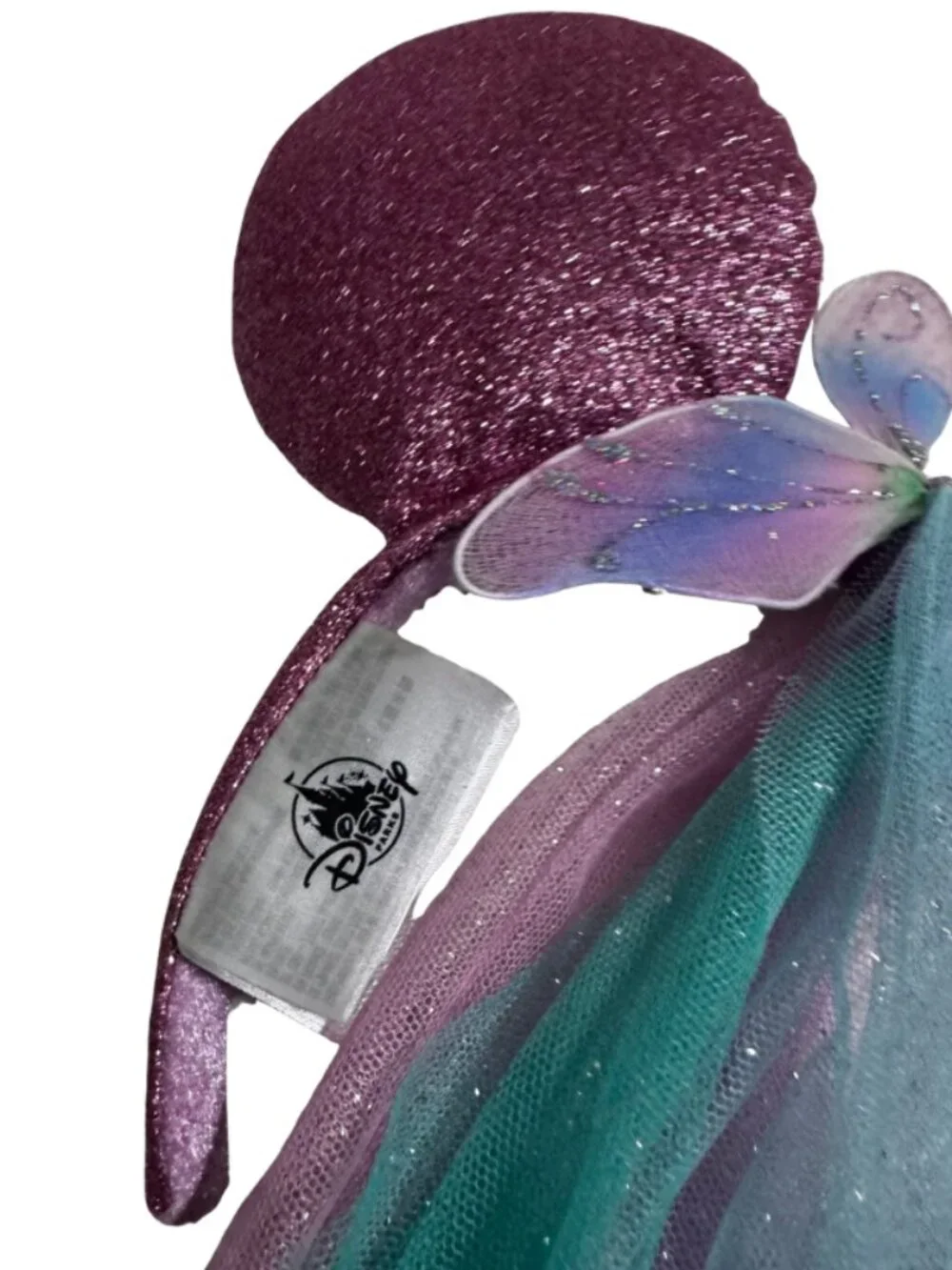 Disney Parks Minnie Mouse Ears Headband Lot of 3 Ariel Coco Fairy Glitter